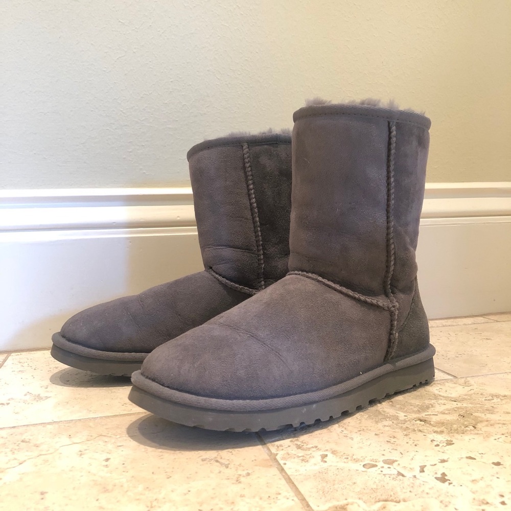 Gray Classic Ugg Boots